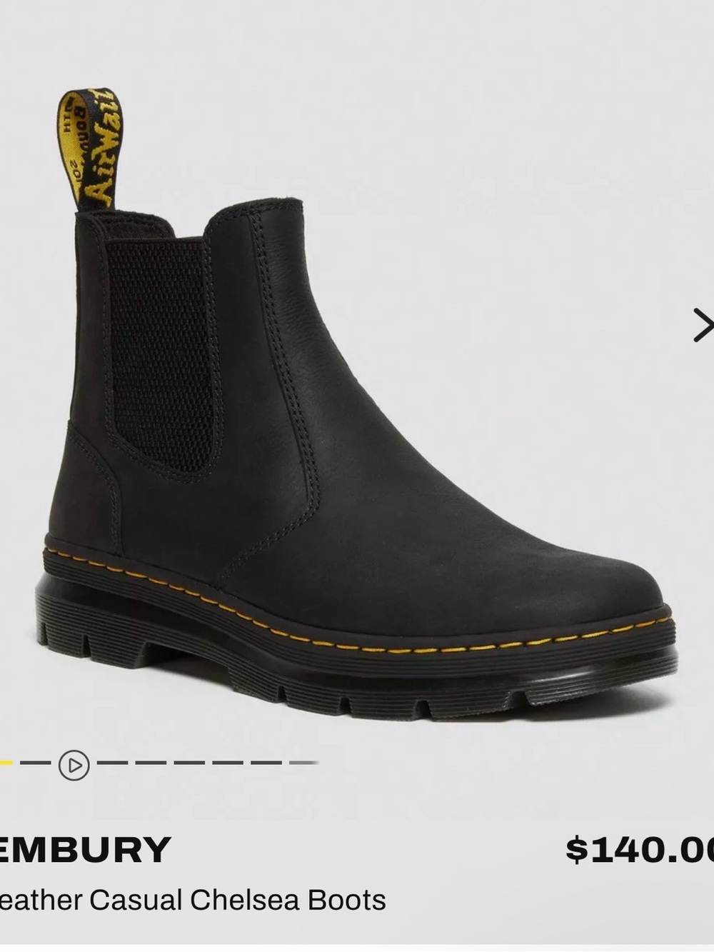 Dr. Martens Unisex Embury Chelsea Boot - Picture 6 of 6
